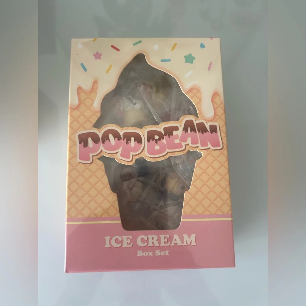 Pop Mart Pop Bean Ice Cream sealed full Box mini figure Set